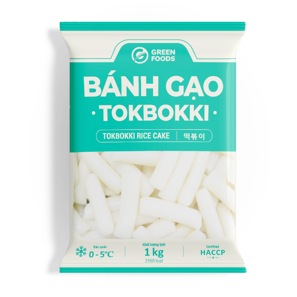Bánh Gạo Tokbokki Hàn Quốc 1kg - Eco