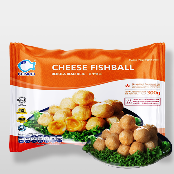 Cá Viên Phô Mai Kenko 300g - Kenko Cheese Fishball 300g
