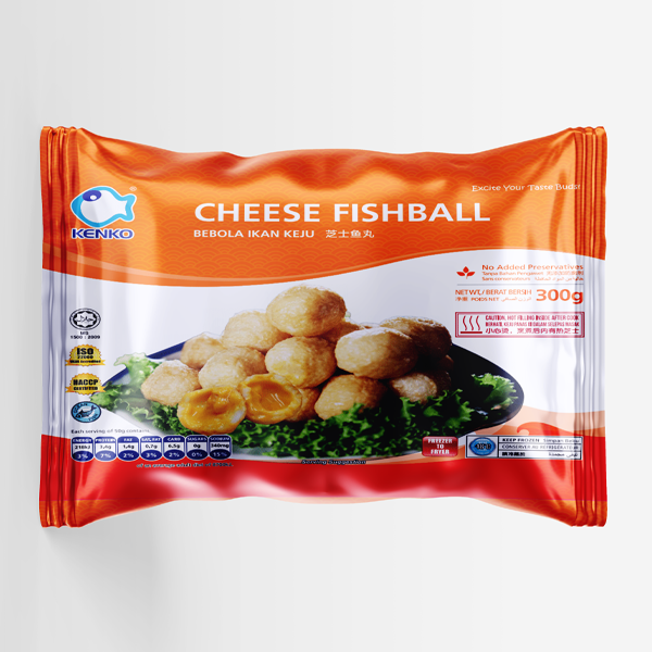 Cá Viên Phô Mai Kenko 300g - Kenko Cheese Fishball 300g