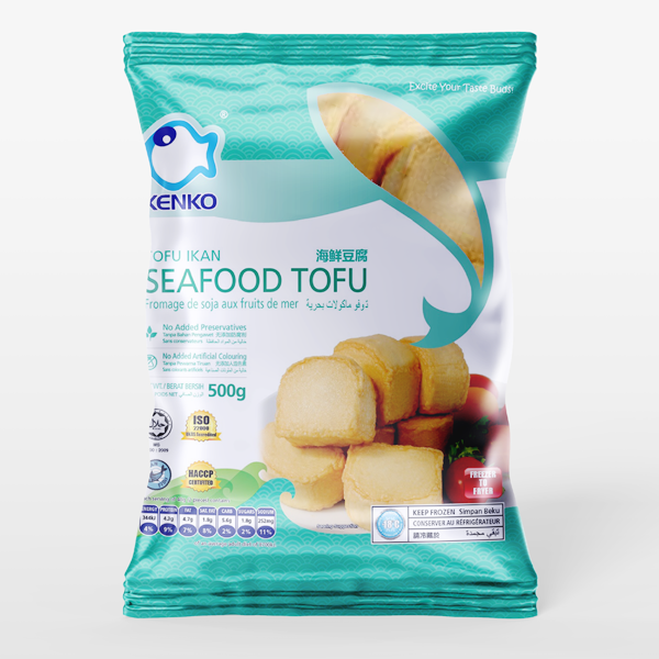 Đậu Hủ Hải Sản Kenko 500g - Kenko Seafood Tofu 500g