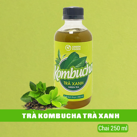 Trà Kombucha Vị Trà Xanh 250ml