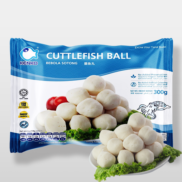 Mực Viên Kenko 300g - Kenko Cuttlefish Ball 300g