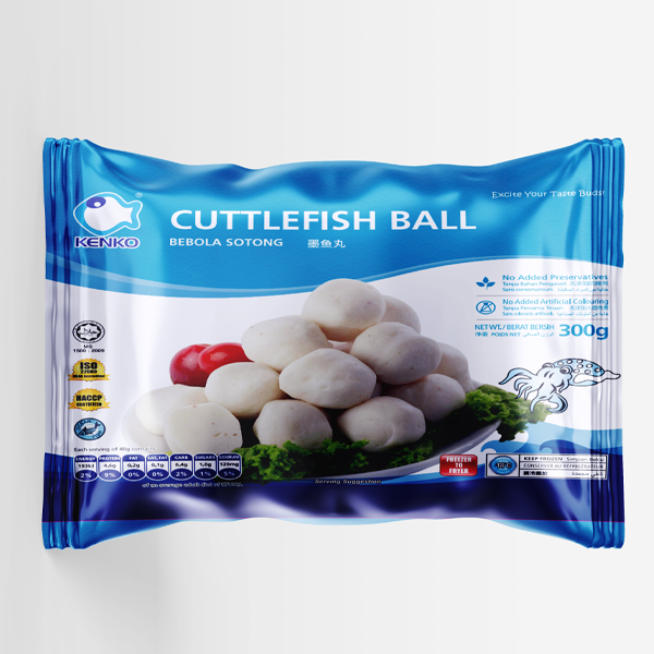 Mực Viên Kenko 300g - Kenko Cuttlefish Ball 300g