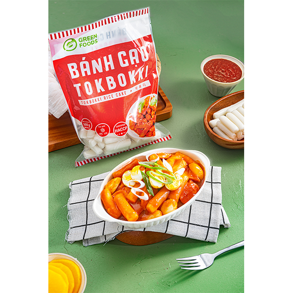 Bánh Gạo Tokbokki Hàn Quốc Dạng Thỏi 500g Và 1kg