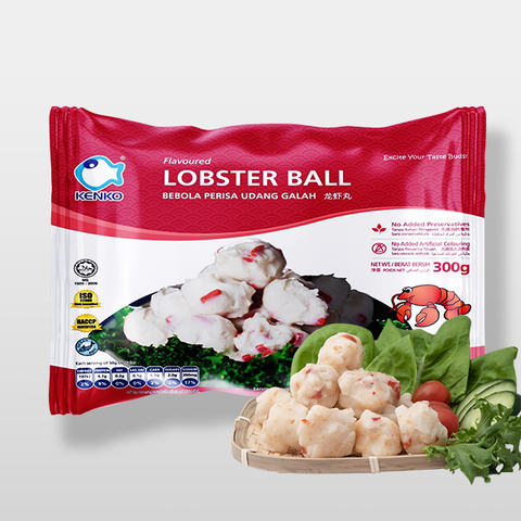 Tôm Hùm Viên Hảo Hạng Kenko 300g - Kenko Flavoured Lobster Ball 300g