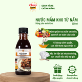  Mini Nước Mắm Chay Kho Nấm Đông Cô chuẩn vị ngon 200ml - Mini Pagoda Mushrooms Vegan Braised Fish Sauce 