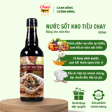  Nước Sốt Kho Tiêu chuẩn vị cay nồng 500ml - Vegetables & Pepper Sauce 