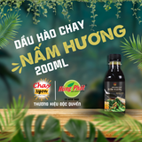  Mini Dầu Hào Chay Nấm Hương chuẩn ngon 200ml - Shiitake Oyster Sauce 