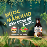  Mini Nước Mắm Chay Kho Nấm Đông Cô chuẩn vị ngon 200ml - Mini Pagoda Mushrooms Vegan Braised Fish Sauce 