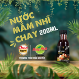  Mini Nước Mắm Nhĩ Chay Nấm Hương vị đậm đà 200ml - Mini Special Shiitake Vegan Fish Sauce 