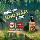  Mini Nước Sốt Kho Nấm vị ngọt từ nấm 200ml - Mini Mushroom Sauce 