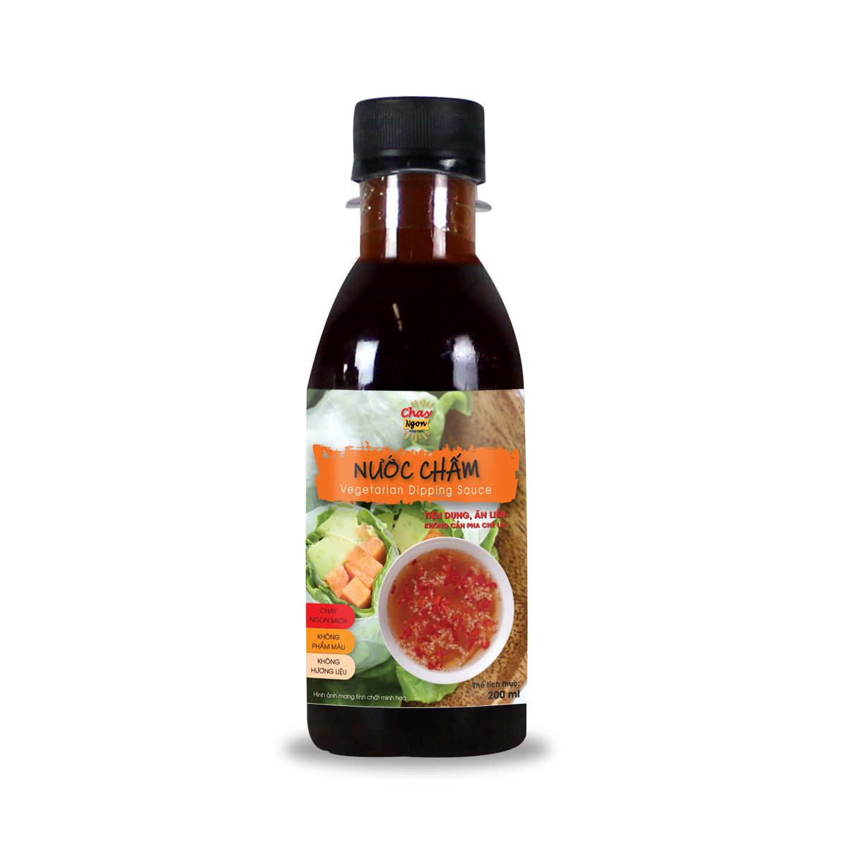  Mini Nước Chấm tiện lợi 200ml - Mini Vegetarian Dipping Sauce 