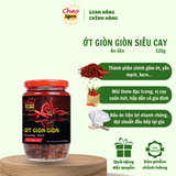  Ớt Giòn Giòn siêu cay 320g - Hot Crunchy Chilli 