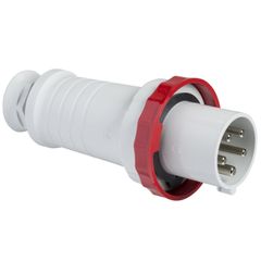 Phích cắm 3P+N+E, 63A, 400V IP67 [WPGW563-6]