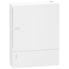 Tủ điện nhựa nổi 24 modul cửa trơn trắng [MIP12212]