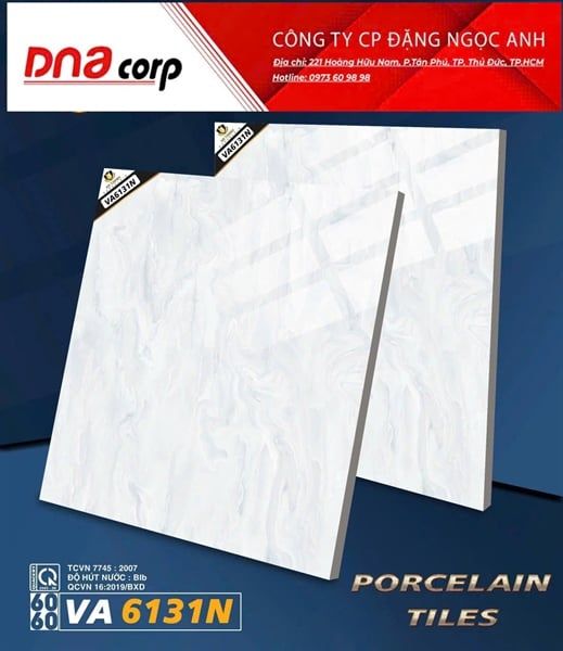  60*60 Gạch lát nền BK VA6131N (T=4V=1.44M) 