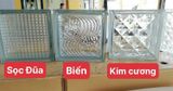  GẠCH KÍNH LẤY SÁNG ĐÔNGF TÂM ( SỌC ĐŨA) 9501 
