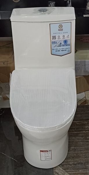  Bàn cầu 1 khối P11-007WH Prime ĐÃ GIẢM 