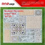 40*40 SG4020 Gạch lát nền sân vườn HOÀNG GIA (T=6v=0.96m) 