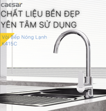  K415C Vòi chén nóng lạnh caesar 