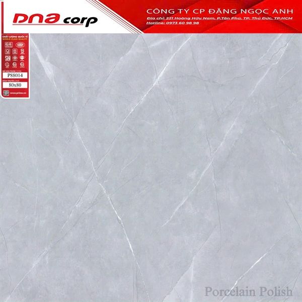  80*80 P88014 Gạch lát nền đá mờ Prime 