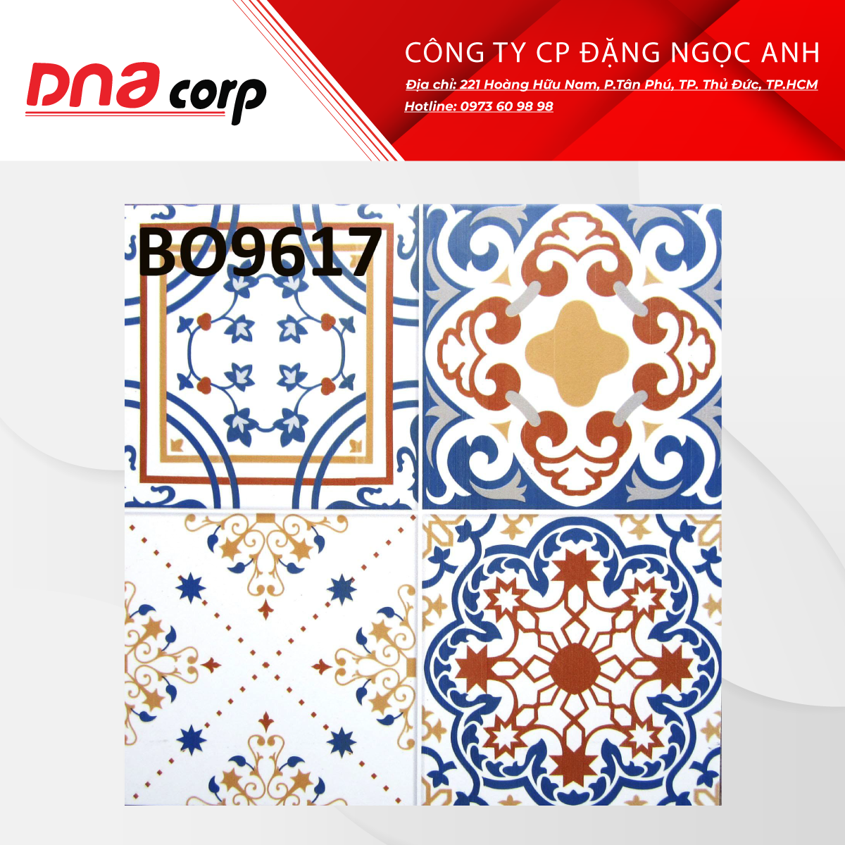  Gạch lát nền 30*30 BO9617 