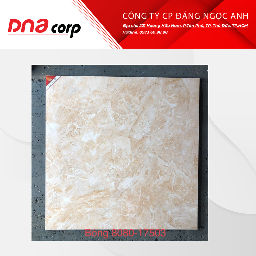  Gạch lát sàn nhà 80*80 Prime Bóng 8080-17503 