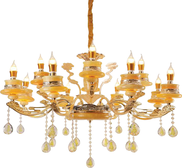  Đèn chùm CNQT - 130 / 8 & 12 tay 