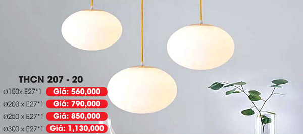  Đèn thả công nghiệp THCN 207 - 20 