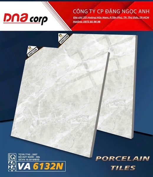  60*60 Gạch lát nền BK VA6132N (T=4V=1.44M) 