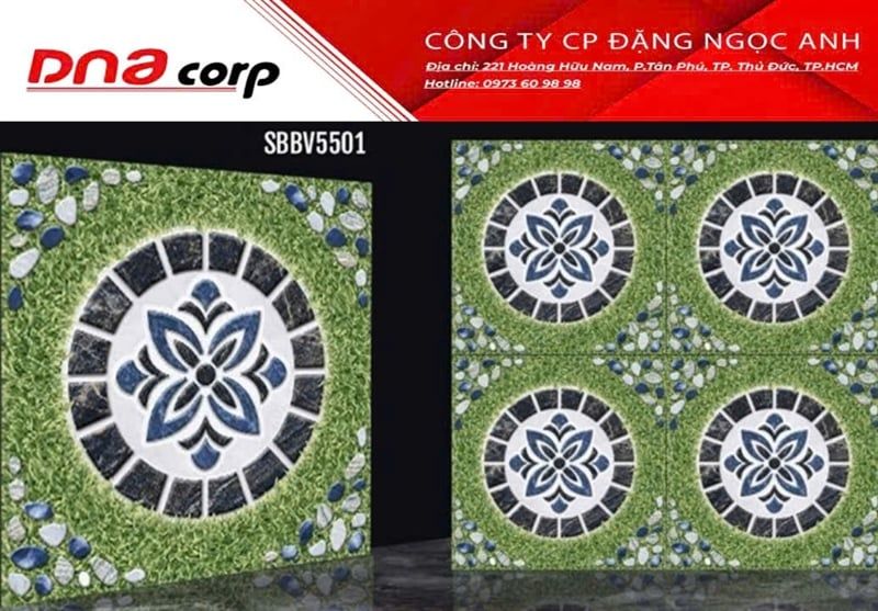  50*50 SBBV5501 Gạch lát nền sân vườn VNM 