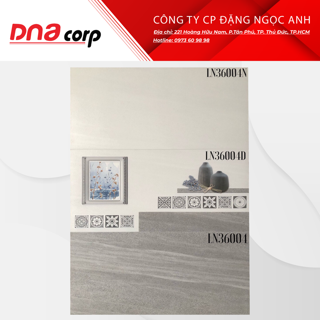  Gạch Ốp Lát Kis Phối Royal LN36004 