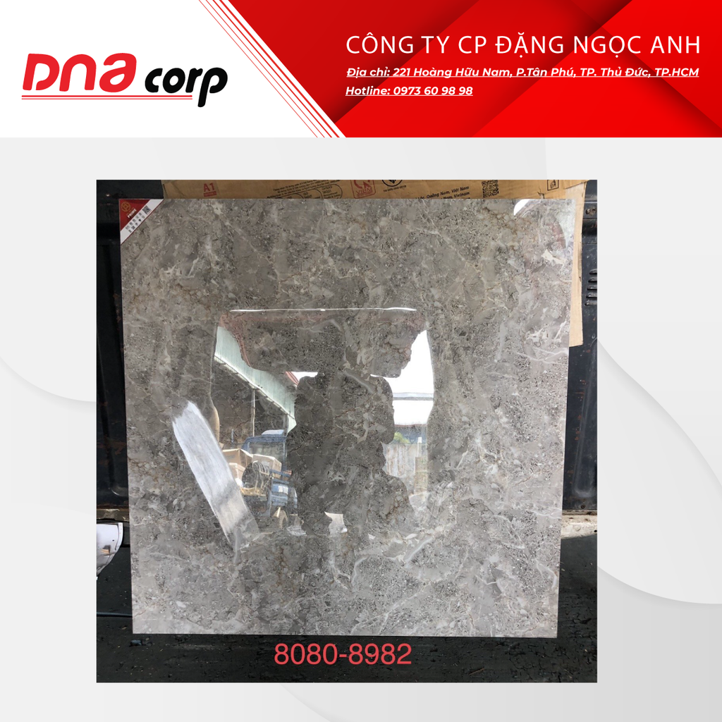  Gạch lát sàn nhà 80*80 Prime Bóng 8080-8982 