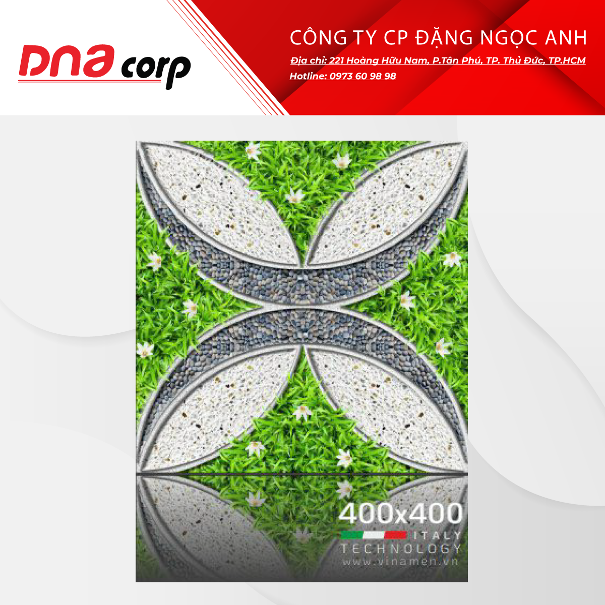  Gạch Sân vườn 40*40 Viglacera US417 