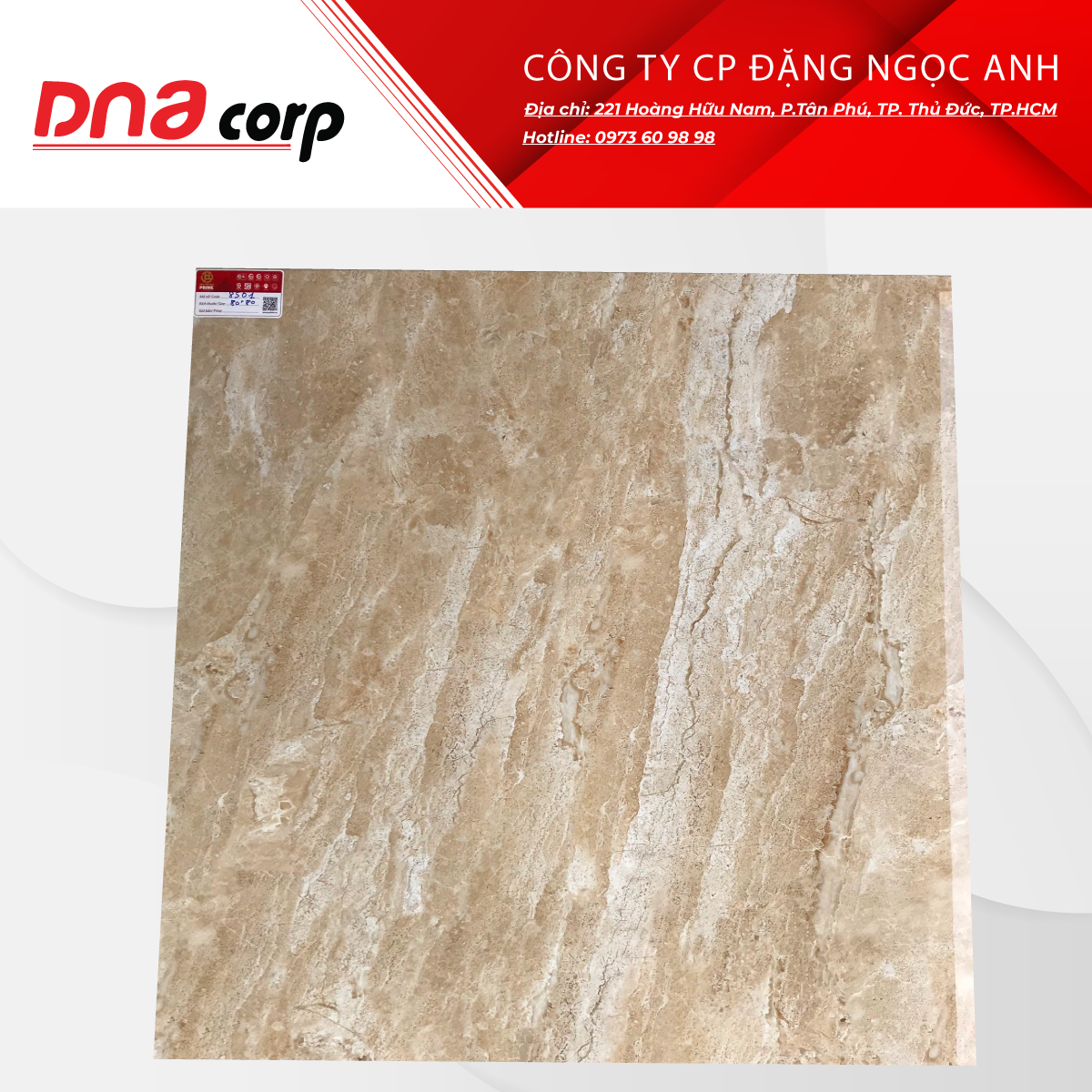  Gạch lát sàn nhà 80*80 Prime Tập Đoàn Thái Lan 8501 