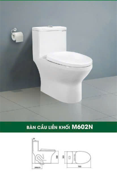  Bàn cầu 1 khối Mikado M602N 