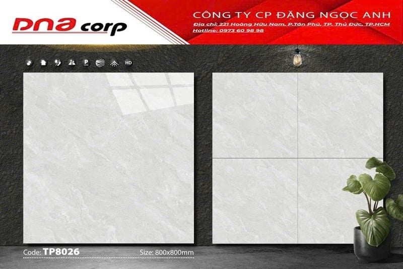  gạch đá mikado 80x80 tp8026 thùng 3v/ 1.92met 
