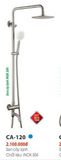  cây sen lạnh sus304 caryroyal CA120 mờ (bát tròn) 