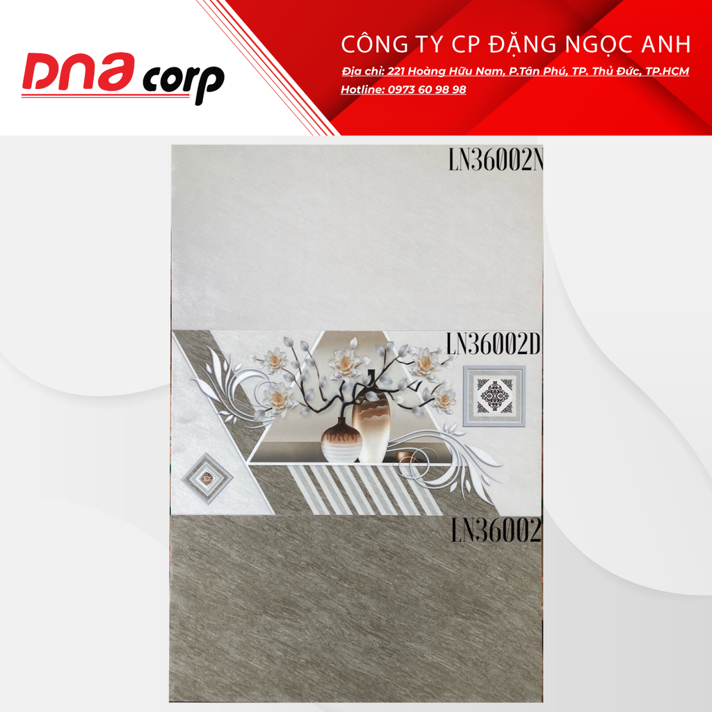 Gạch Ốp Lát Kis Phối Royal LN36002 