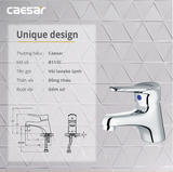  Vòi la lạnh Caesar B111C 