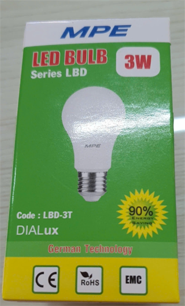  Đèn bul led bd-3t 