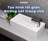  LAVABO LF5239S VUÔNG TREO CAESAR 