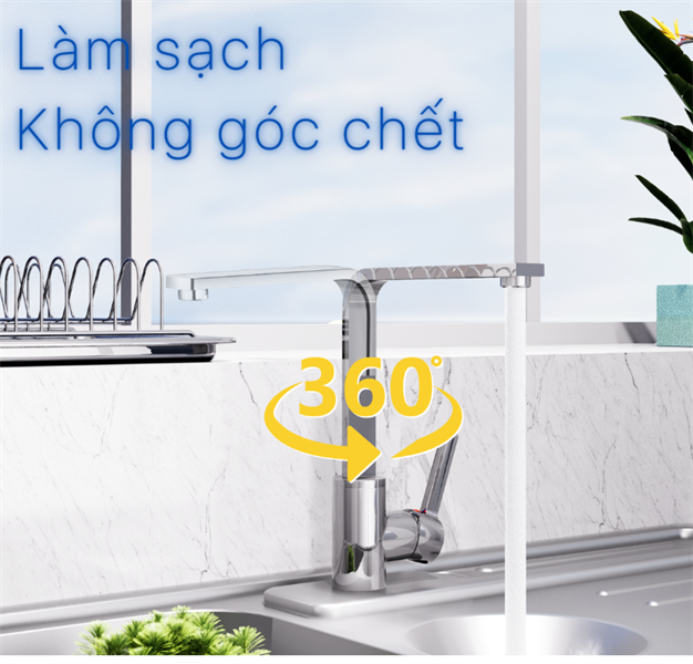  vòi bếp nóng lạnh K665C CAESAR( ĐÃ GIẢM) 