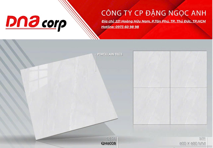  60*60 QH6008 Gạch lát nền Pancera (T=5V=1.8M) 