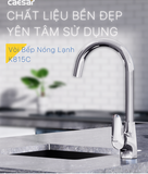  K815C Vòi chén Nóng Lạnh Caesar 