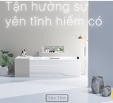  Bồn tắm chân yếm Caesar AT0870L( xả trái) 