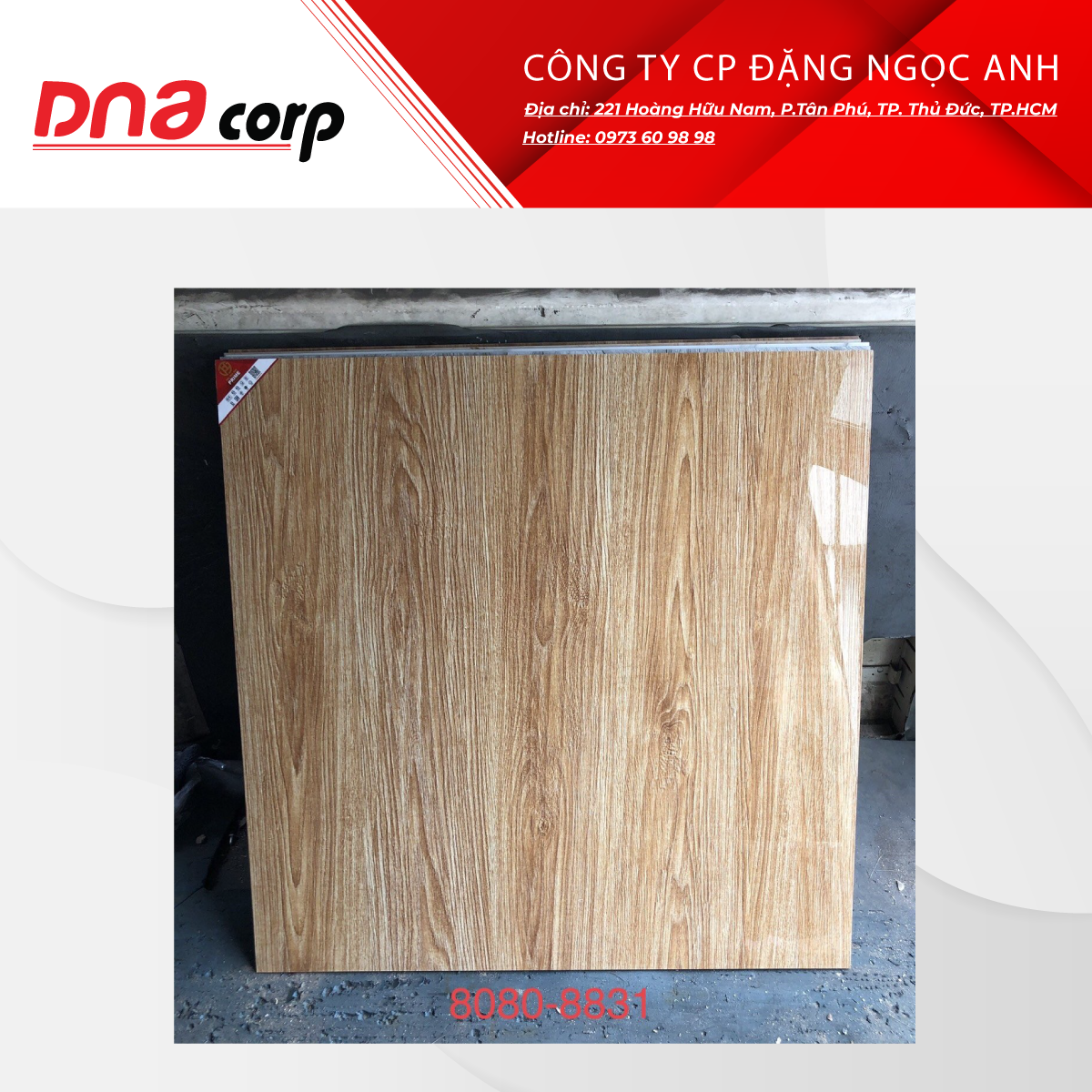  Gạch lát sàn nhà 80*80 Prime Bóng 8080-8831 