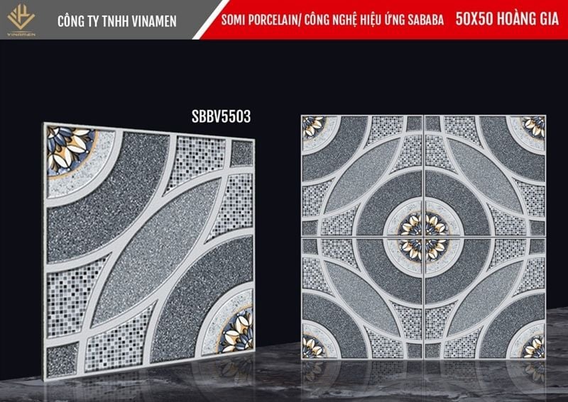  50*50 SBBV5503 Gạch lát nền sân vườn VNM 