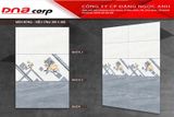  30*60 QH3274D Gạch ốp tường men bóng Điểm (T=6V=1.08M) 