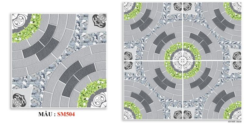  Gạch đá bs lát sân vườn 50*50 SM504 royal th/6v/1.5met 